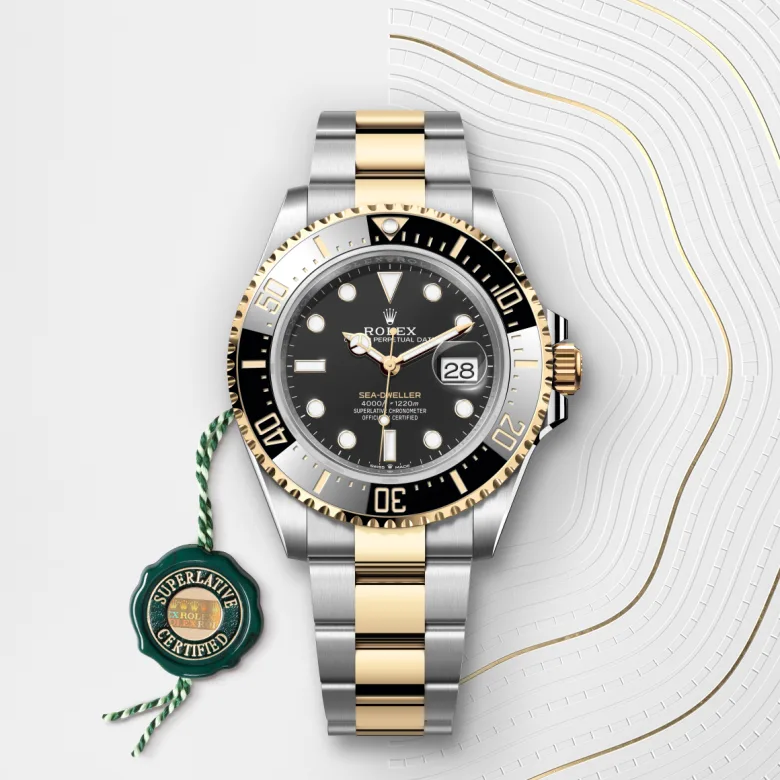 Sea-Dweller腕錶黃金鋼（蠔式鋼與黃金的組合）款，M126603-0001* - 時美齋鐘錶 slide3