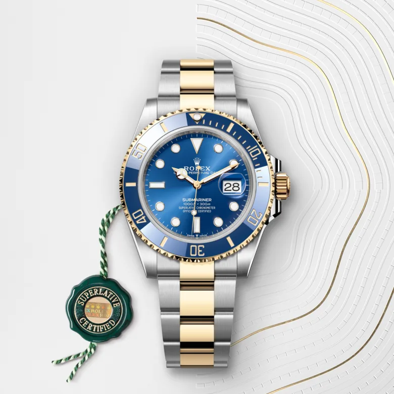 Submariner腕錶黃金鋼（蠔式鋼與黃金的組合）款，M126613LB-0002* - 時美齋鐘錶 slide3