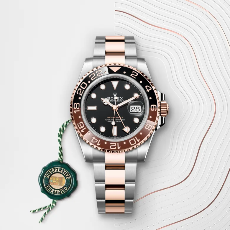 GMT-Master II腕錶永恒玫瑰金鋼（蠔式鋼與永恒玫瑰金的組合）款，M126711CHNR-0002* - 時美齋鐘錶 slide3