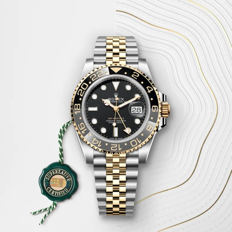 GMT-Master II腕錶黃金鋼（蠔式鋼與黃金的組合）款，M126713GRNR-0001* - 時美齋鐘錶 slide3