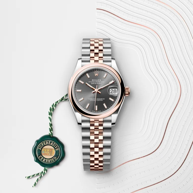 Lady-Datejust腕錶永恒玫瑰金鋼（蠔式鋼與永恒玫瑰金的組合）款，M278241-0018* - 時美齋鐘錶 slide3