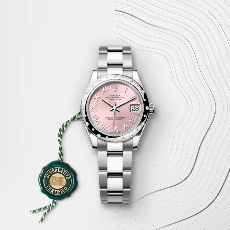Lady-Datejust腕錶白色黃金鋼（蠔式鋼與白色黃金的組合）款，M278344RBR-0021* - 時美齋鐘錶 slide3