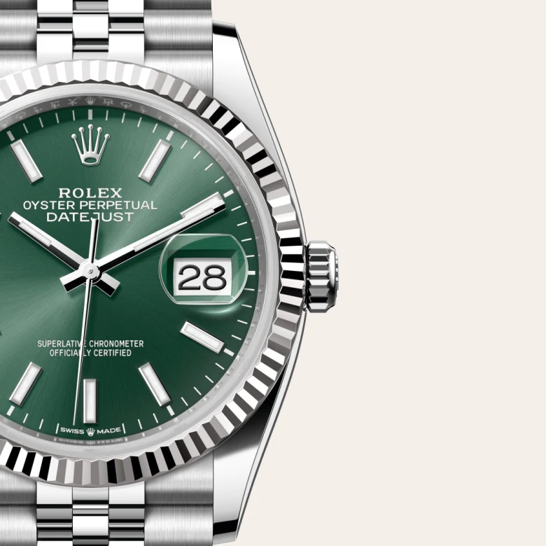 Lady-Datejust腕錶白色黃金鋼（蠔式鋼與白色黃金的組合）款，M126234-0051* - 時美齋鐘錶 slide4
