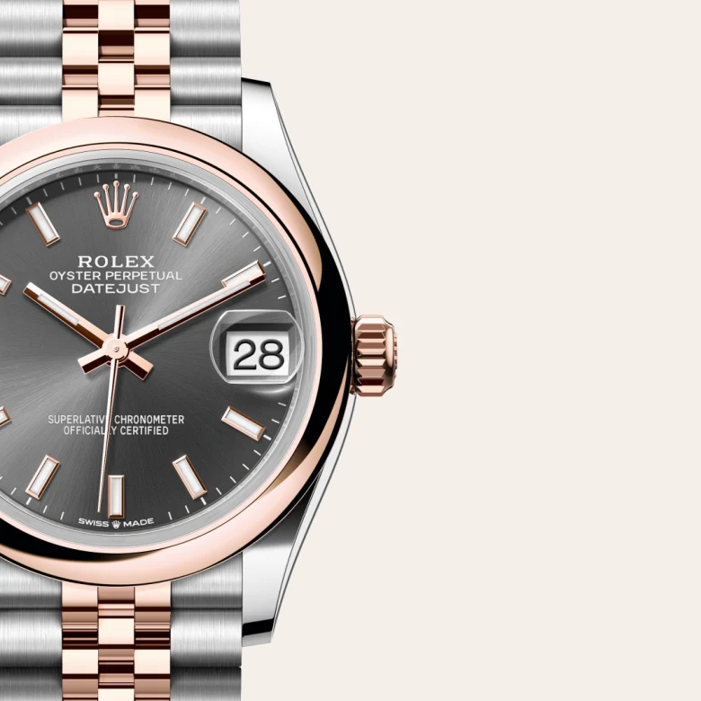 Lady-Datejust腕錶永恒玫瑰金鋼（蠔式鋼與永恒玫瑰金的組合）款，M278241-0018* - 時美齋鐘錶 slide4
