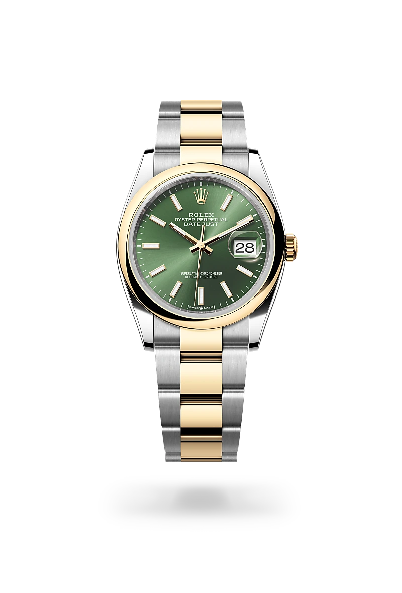 Lady-Datejust腕錶黃金鋼（蠔式鋼與黃金的組合）款，M126203-0058* - 時美齋鐘錶