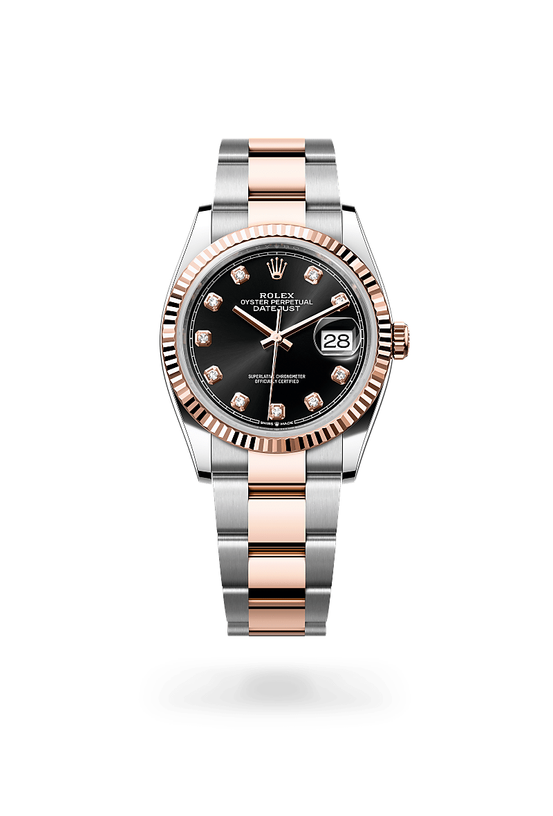 Lady-Datejust腕錶永恒玫瑰金鋼（蠔式鋼與永恒玫瑰金的組合）款，M126231-0020* - 時美齋鐘錶