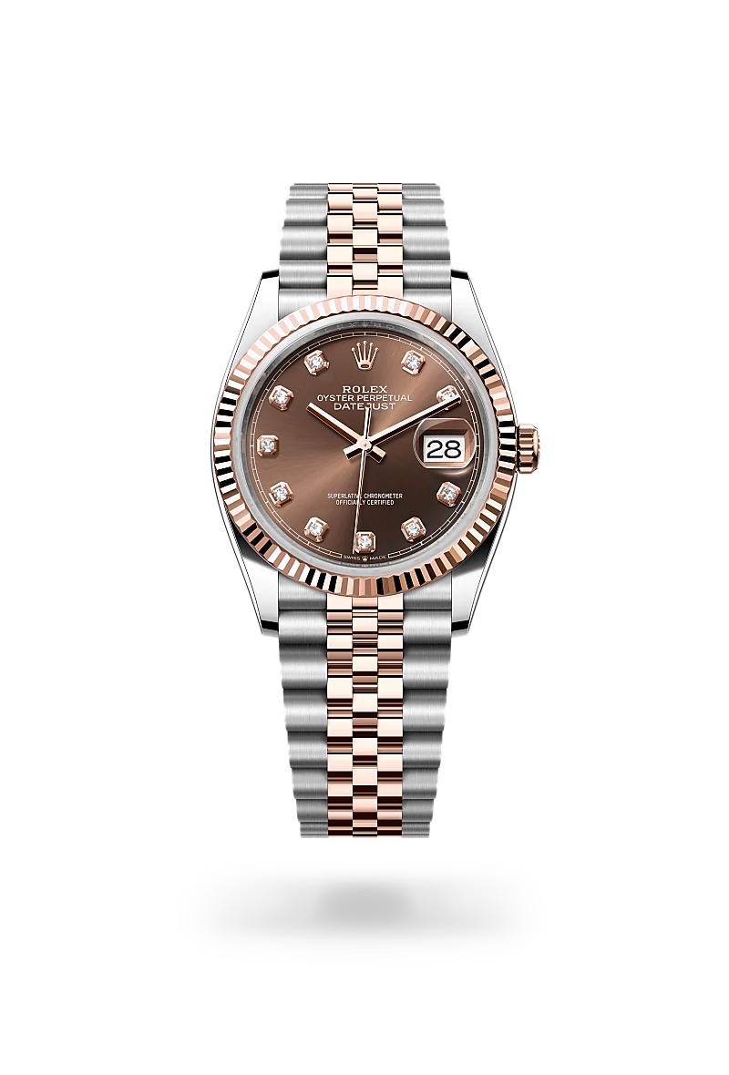 Lady-Datejust腕錶永恒玫瑰金鋼（蠔式鋼與永恒玫瑰金的組合）款，M126231-0053* - 時美齋鐘錶