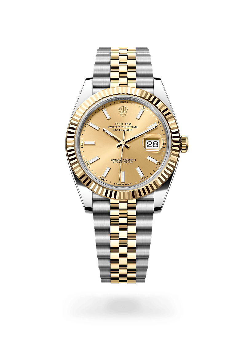 Lady-Datejust腕錶黃金鋼（蠔式鋼與黃金的組合）款，M126333-0010* - 時美齋鐘錶