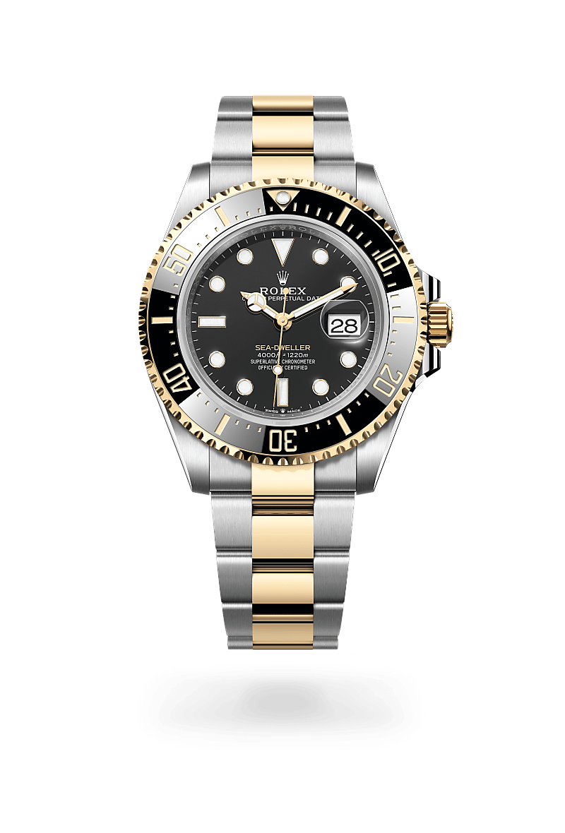Rolex Sea-Dweller腕錶黃金鋼（蠔式鋼與黃金的組合）款，M126603-0001* - 時美齋鐘錶