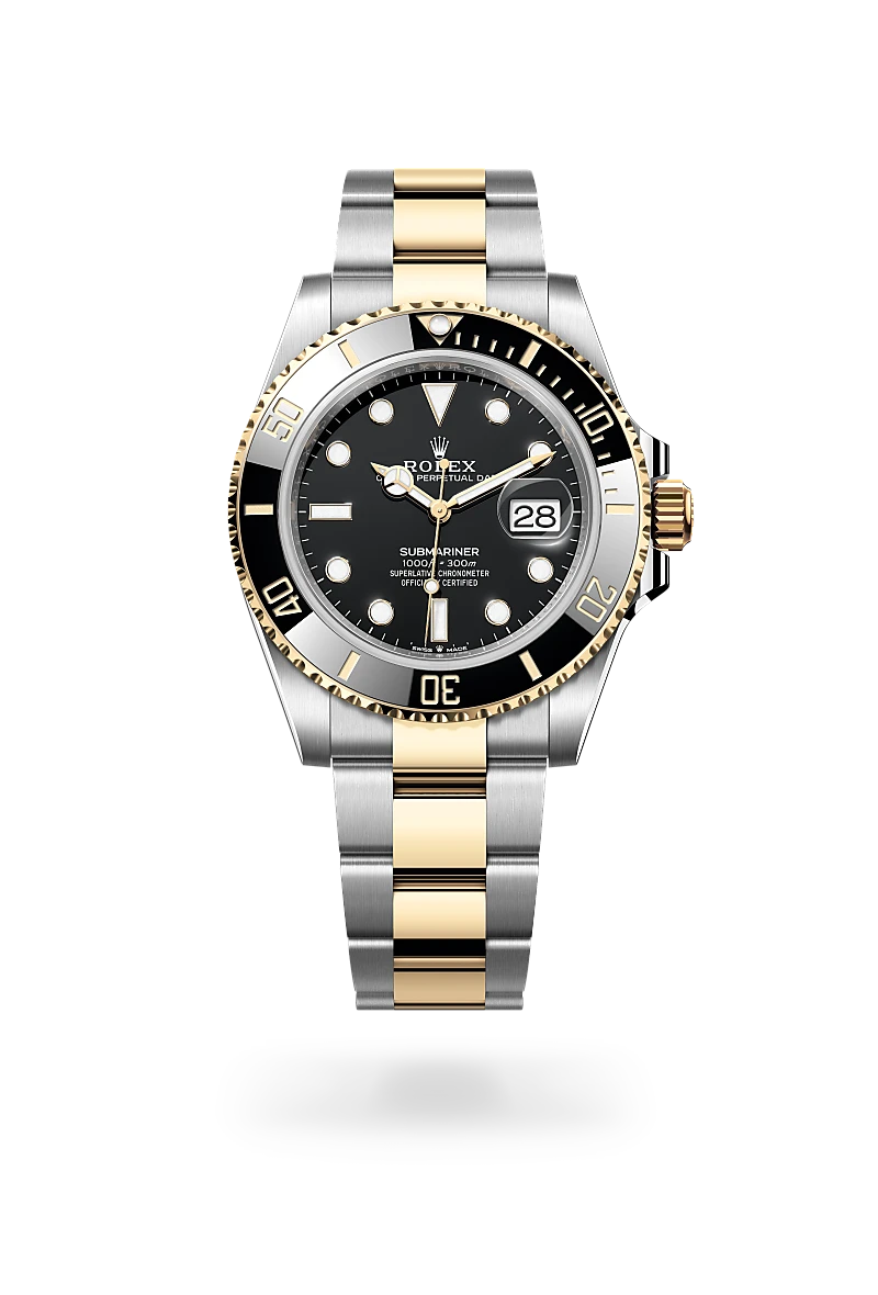 Submariner腕錶黃金鋼（蠔式鋼與黃金的組合）款，M126613LN-0002* - 時美齋鐘錶