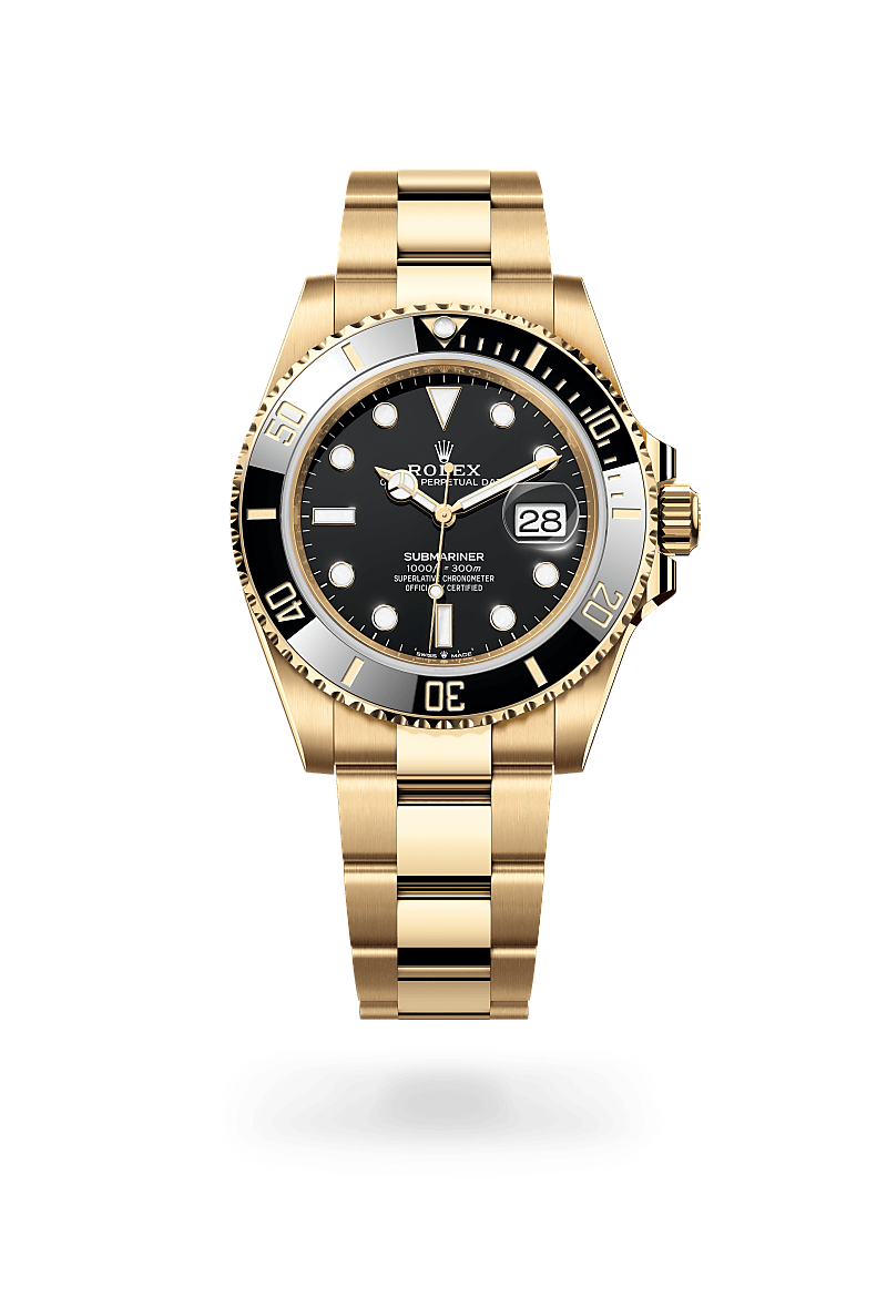 Submariner腕錶18K黃金款，M126618LN-0002* - 時美齋鐘錶