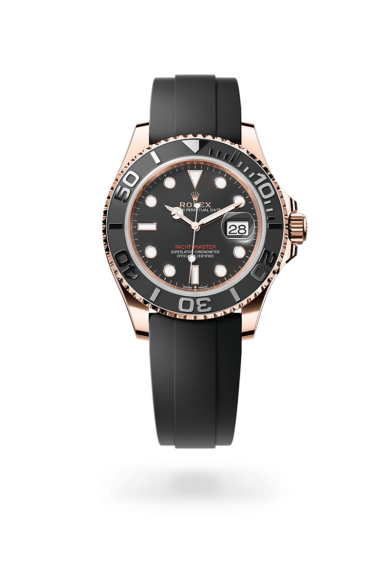 Yacht-Master腕錶18K永恒玫瑰金款，M126655-0002* - 時美齋鐘錶