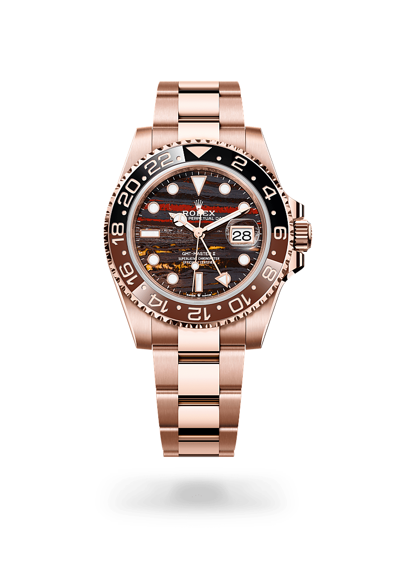 GMT-Master II腕錶18K永恒玫瑰金款，M126715CHNR-0002* - 時美齋鐘錶