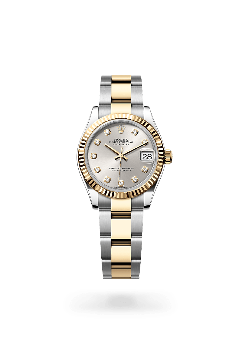 Lady-Datejust腕錶黃金鋼（蠔式鋼與黃金的組合）款，M278273-0019* - 時美齋鐘錶