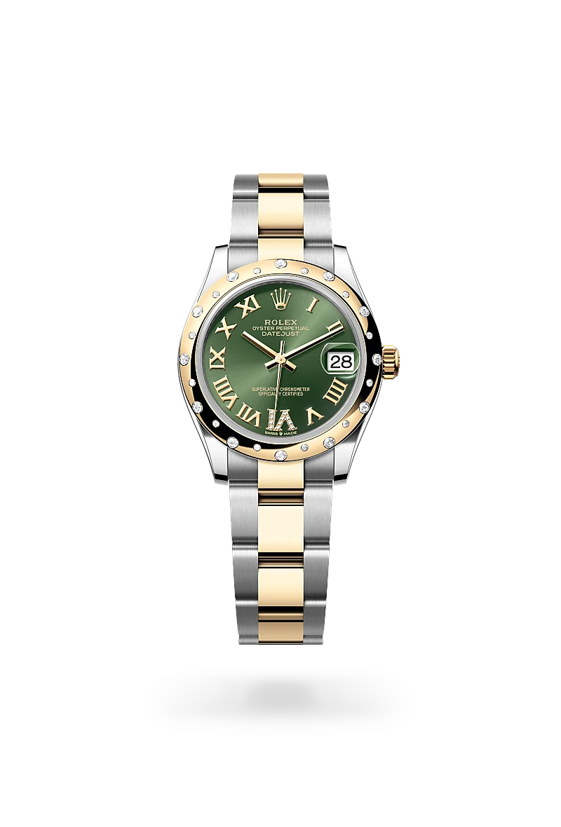 Lady-Datejust腕錶黃金鋼（蠔式鋼與黃金的組合）款，M278343RBR-0015* - 時美齋鐘錶