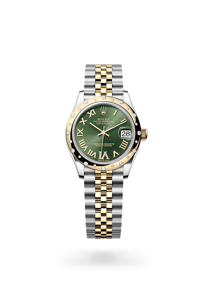 Lady-Datejust腕錶黃金鋼（蠔式鋼與黃金的組合）款，M278343RBR-0016* - 時美齋鐘錶