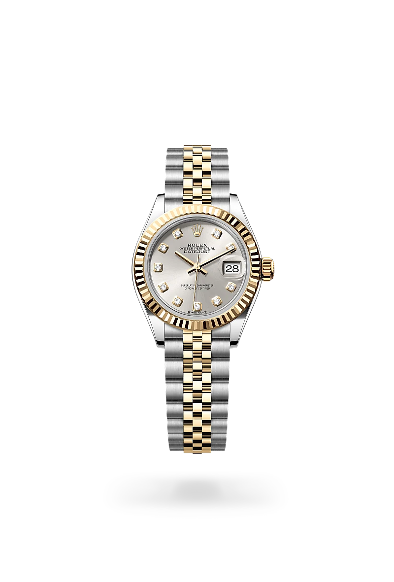 Lady-Datejust腕錶黃金鋼（蠔式鋼與黃金的組合）款，M279173-0007* - 時美齋鐘錶
